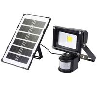 Spot solaire avec détecteur de mouvements Sygonix SY-5461108 10 W blanc neutre