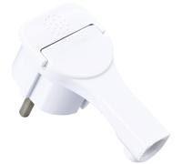 Sygonix SY-5598172 Fiche plate à contact de protection plastique 250 V/AC blanc
