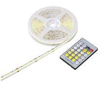Sygonix SY-5773492 Ruban LED (Set complet) avec connecteur mâle 230 V 5 m blanc chaud à blanc lumière du jour 1 pc(s)