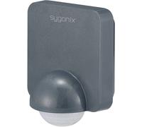 Sygonix SY-5836536 mural Détecteur de mouvements PIR 360 ° relais gris foncé IP54