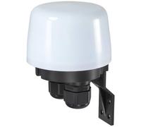 Sygonix SY-5836544 Interrupteur crépusculaire blanc, noir 230 V/AC 1 NO (T)