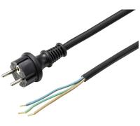 Sygonix SY-6029108 alimentation Câble de raccordement noir 3.00 m
