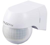 Sygonix SY-6118230 suspendu, montage apparent (en saillie) Détecteur de mouvements PIR 180 ° relais blanc IP44