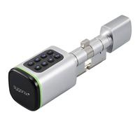 Sygonix SY-6121660 Cylindre de sécurité 3 V/DC Bluetooth, avec clavier éclairé