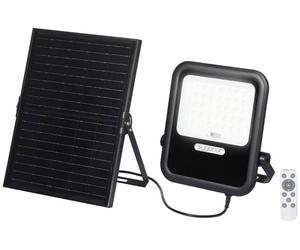 Sygonix SY-6313014 Projecteur mural solaire 20 W Couleur d'éclairage (ampoule LED): blanc chaud