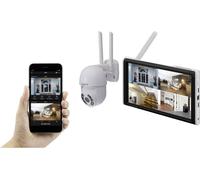 Sygonix SY-6440258 radio-Set pour caméra de surveillance 4 canaux avec 1 caméra 2304 x 1296 pixels 2.4 GHz