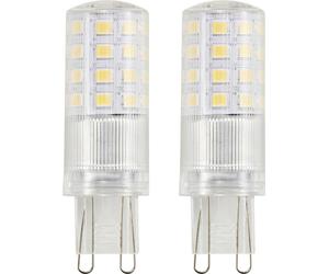 Sygonix SY-6442040 LED CEE E (A - G) G9 forme de poire 4.8 W = 48 W blanc chaud (Ø x L) 18 mm x 59 mm 2 pc(s)