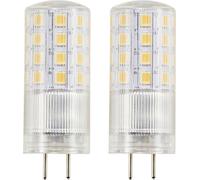 Sygonix SY-6442042 LED CEE F (A - G) GY6.35 forme de poire 4.5 W = 40 W blanc chaud (Ø x L) 18 mm x