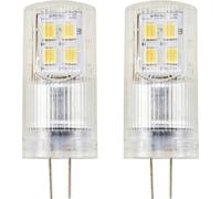 Sygonix SY-6442044 LED CEE F (A - G) G4 2.6 W = 28 W blanc chaud (Ø x L) 15 mm x 40 mm 2 pc(s)