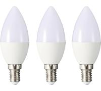 Sygonix SY-6649658 LED CEE F (A - G) E14 4.9 W = 40 W blanc chaud (Ø x H) 37 mm x 96 mm 3 pc(s)