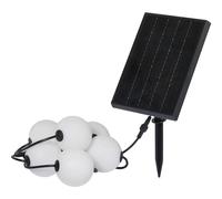 Sygonix SY-6662320 Guirlande lumineuse solaire 2.4 W blanc, noir