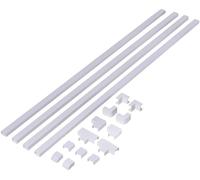 Sygonix SY-6737520 Goulotte de câble élément de raccordement (L x l x H) 1000 x 24 x 15 mm 1 set blanc