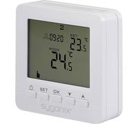 Sygonix SY-6805680 SY02B05RF Thermostat sans fil montage apparent (en saillie) programme hebdomadaire 1 pc(s)