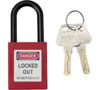 Sygonix SY-6872668 Cadenas 38 mm fermeture différente avec serrure à clé