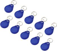 Sygonix SY-6879956 Transpondeur jeu de 10 Porte-clés électromagnétique 125 kHz, réinscriptible