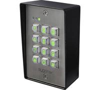 Sygonix SY-6888064 Serrure à code montage en saillie 12 V DC/AC, 24 V DC/AC IP65 avec clavier éclairé