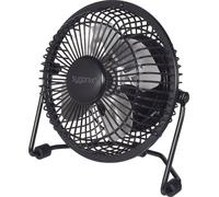 Sygonix Ventilateur USB 2.5 W (Ø x H) 145 mm x 150 mm noir pivotant
