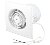 Sygonix Wand- und Deckenlüfter 230 V/AC 130 mü/h 100 mm (SY-5233254)
