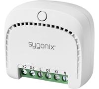Sygonix Commutateur encastré Wi‑Fi 2 canaux — Puissance de coupure max. 2300 W, portée max. 300 m