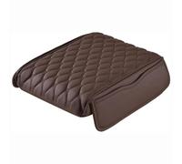SYGWC pour Acura NSX Coussin Accoudoir Voiture,en Cuir Universelle Boîte D'accoudoir Voiture, Multifonctionnel Coussin de Protection Boîte D'accoudoir(Coffee)