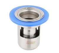 SYH&AQYE Anti-Retour de vidange, Anti-Odeur, Siphon de Sol, Douche, Attrape-Cheveux, Insert de Salle de Bain, Siphon de Sol, clapet de vidange à Sens Unique pour Baignoire, évier(Medium Short)