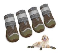 SYH&AQYE Bottes de Protection des Pattes for Chien, Chaussures for Chiens, Bottes en Maille Respirante for Chien, Protection des Pattes for chaussée Chaude, été, Hiver, Neige(2)
