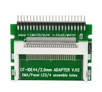 SYH&AQYE CF Compact Flash Merory Card, CF to 2.5" 44Pin IDE Hard Disk Drive HDD SSD Adapter Card for Laptop Notebook, Prise en Charge d'un Seul Type de Carte CF