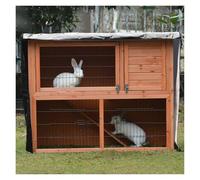 SYH&AQYE Housse de Protection rectangulaire Coupe-Vent for Cage à Lapins, Protection for Cage à Lapins d'extérieur, for l'hiver et l'extérieur
