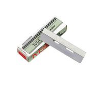 SYH&AQYE Lames de Rasoir à Bord Unique, 10 pièces Femmes Maquillage Sourcils Lame Tondeuse Rasoir Outils de Maquillage Tondeuse à Sourcils Lames de grattage Hommes Femmes