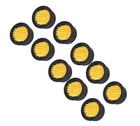 SYH&AQYE Lot de 10 Pièces de Filtre pour Compresseur d'air, éléments Filtrants pour Compresseurs à Piston, Machine sans Huile, Papier D'admission de Compresseur d'air pour Compresseurs à Piston
