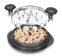 SYH&AQYE Outil à effilocher Le Poulet, effilocher Visible la Poitrine de Poulet avec poignée Ergonomique antidérapante Robuste for Poulet, Porc et bœuf(Noir)