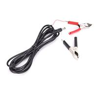 SYH&AQYE Rallonge de Pinces de Batterie 2 Pièces, Cordon de Chargeur DC 12V 24V Mâle à Pince Crocodile, Câble de Charge D'extension de 3 Mètres pour Borne d'alimentation de Caméra, LED, écran LCD