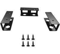 SYH&AQYE Support d'ordinateur Portable sous Le Bureau, Support d'appareil en métal sous Le Bureau, Support d'étagère en métal sous Le Bureau for Mini-Clavier, routeur(C)