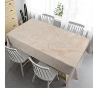 Syhi Qlty Nappe Rectangulaire 150x300 Polyester - Marbre Abstrait Nappe de Table Exterieur Lavable Nappes Anti Tache Rectangle pour Pique Nique Fête Cuisine Salon Restaurant - Moderne(B175)