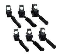 SYHSYC Zipper Repair Kit, curseur fermeture eclair Zipper Clip Replacement Kit de Réparation de Fermeture Éclair clipsable de 6 Pièces - Remplacement Universel de Curseur de Fermeture pour Vestes, Man