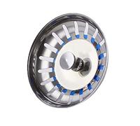 SyiXute 1 Pièces Panier à Tamis pour Évier,Filtre Évier Cuisine,Filtre Évier Acier Inoxydable SUS304,Bouchon d Évier pour Votre Cuisine Salle Bain - Diamètre de 80 mm