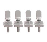 SyiXute 4 Pièces Vis de Planche de Surf,Vis de Longboard de Planche de Surf en Acier Inoxydable,Vis de Dérive de Planche de Surf pour Sup et Paddle Board,3 * 1,4 cm