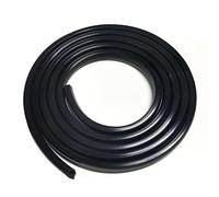 SyiXute Bande D'étanchéité Souple de Protection Contre la Poussière,Couvercle de Fente de Profil en Aluminium Joint Plat pour Série 30/40-8 mm - Noir - 5 m