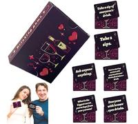 syiyunran Jeu à Boire Jeux Adultes De Fête - 1 Boîte, Soiree Cartes Anglaises Jouer Gadgets Boire, pour Table Boissons, Fêtes, Réunions et Plus Encore Société Adulte Alcool Carte Jeuxes