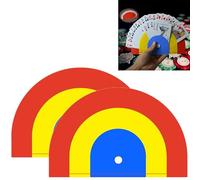 Syiyunran Porte Cartes de Jeu - 2 pièce, Clip Lazy en Plastique, Incurvé Douille Accessoires Mains Libres Support Carte à Jouer pour Enfants, Adultes, Personnes âgées Cartato Coffret