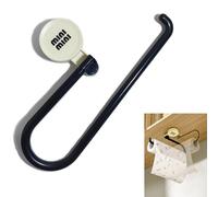 Syiyunran Suction Cup Wall Mounted Rolling Paper Holder - Pratique 1pc, Poids 86g, Taille 30x17cm, Fixation Ventouse sans Percer Trous, Convient pour Cuisine, Salle Bains, Balcon et Autres Endroits