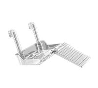 SYJHHWGS Plateforme de tortues suspendues en acrylique transparent pour un nettoyage et une alimentation faciles
