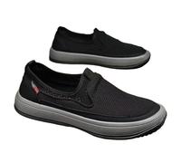 SYJYM Chaussures d'été en maille respirante pour homme, W585 Noir, 43.5 EU