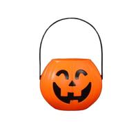 SYJYM Lanterne citrouille Halloween seau citrouille lanterne portable pot à sucre enfants accessoires de performance maternelle