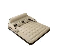 SYJYM Matelas gonflable pour 2 personnes avec coussin de dossier convertible Canapé-lit avec pompe pour camping, voyage, camping