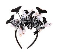 SYJYM Serre-tête chauve-souris d'Halloween fantôme festival vacances fête tour ou friandise drôle accessoires pour cheveux COS Dress Up Head