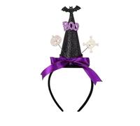 SYJYM Serre-tête Halloween chauve-souris DIY Accessoires de cheveux Citrouille Bandeau à cheveux Bandeau antidérapant Web Head Wrap Cosplay