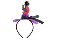 SYJYM Serre-tête Halloween chauve-souris DIY Accessoires de cheveux Citrouille Bandeau à cheveux Bandeau antidérapant Web Head Wrap Cosplay