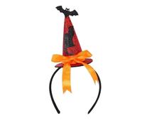 SYJYM Serre-tête Halloween chauve-souris DIY Accessoires de cheveux Citrouille Bandeau à cheveux Bandeau antidérapant Web Head Wrap Cosplay