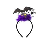 SYJYM Serre-tête Halloween chauve-souris DIY Accessoires de cheveux Citrouille Bandeau à cheveux Bandeau antidérapant Web Head Wrap Cosplay